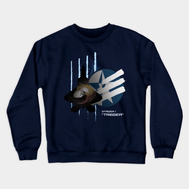 Ace Combat 7: Trigger Crewneck Sweatshirt by patrickkingart